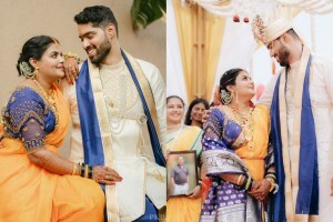 tejashree jadhav rohan singh wedding photos