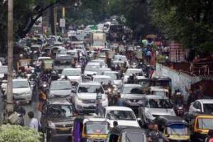 pune traffic jam issue