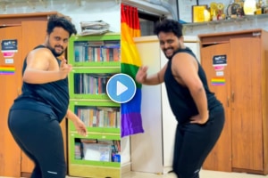 Young man dances on madanmajiri song from phullwanti marathi movie video viral on social media