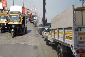 Dombivli MIDC ban on Heavy vehicles Shilphata road