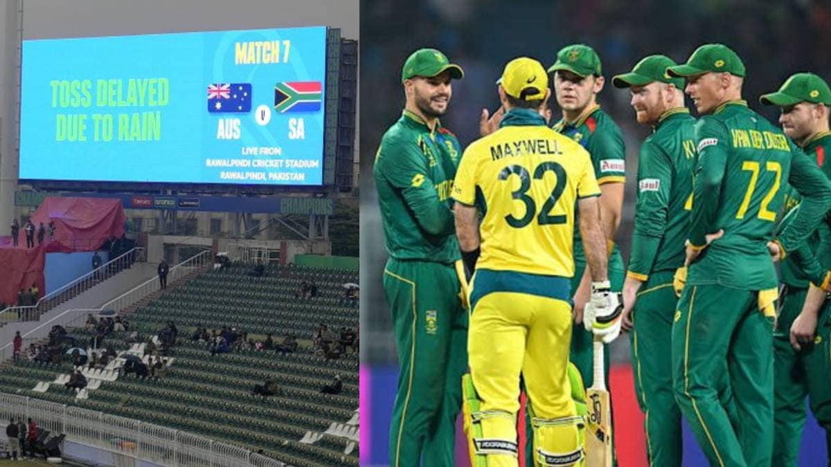 AUS vs SA: चॅम्पियन्स ट्रॉफीतील ऑस्ट्रेलिया-द. आफ्रिका सामना पावसामुळे रद्द झाला तर कोणाला होणार फायदा? भारत-न्यूझीलंडविरूद्ध कोण खेळणार सेमीफायनल?