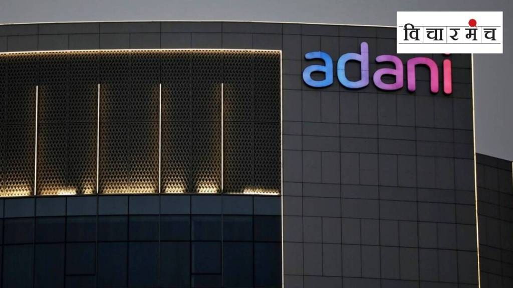 renewable energy park project Adani group india pakistan border controversy The Guardian report