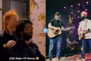 Arijit Singh takes Ed Sheeran on a scooter ride watch video