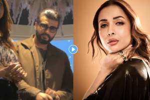 Arjun Kapoor Fan shouting Malaika at Mere Husband Ki Biwi promotion video viral