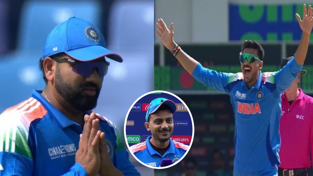 IND vs BAN: “मी फक्त वळलो आणि…”, रोहित शर्मामुळे हॅटट्रिक हुकल्यानंतर अक्षर पटेलची काय होती प्रतिक्रिया? सामन्यानंतर म्हणाला…