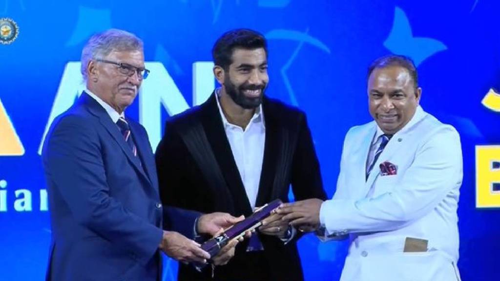 BCCI Awards 2024 Jasprit Bumrah Won Polly Umrigar Award for being the Best International Cricketer