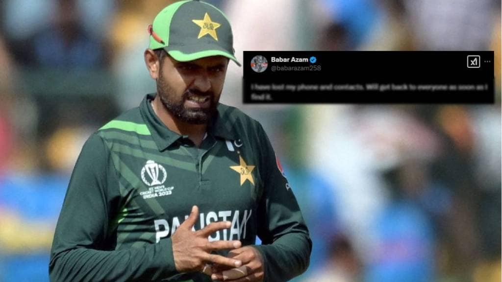 Babar Azam Loses Phone and Contacts Shares Post on Social Media Ahead Of Champions Trophy