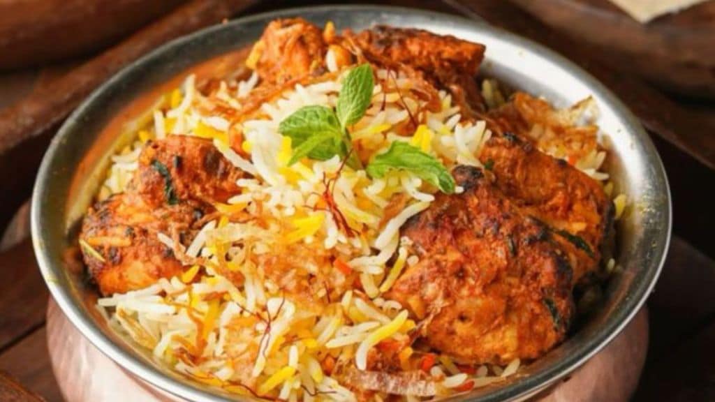 Beef found in biryani at Al Barakat Biryani Center