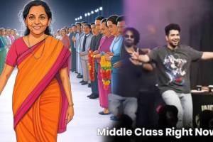 budget 2025 memes middle class thanks finance minister nirmala sitaraman