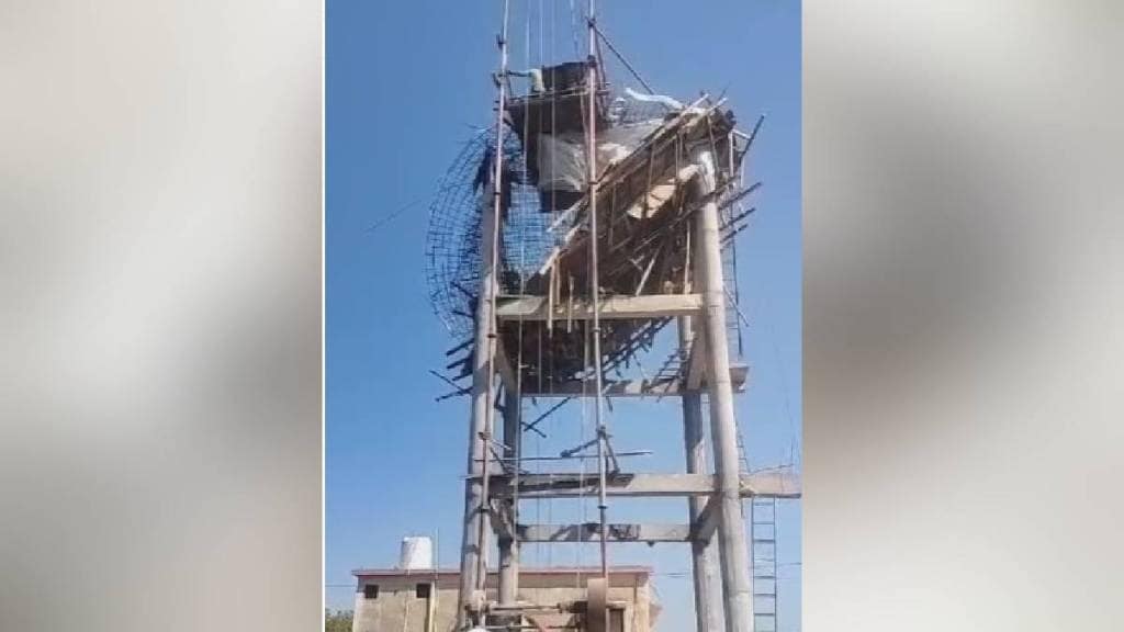 Slab of water tank collapses in Buldhana district