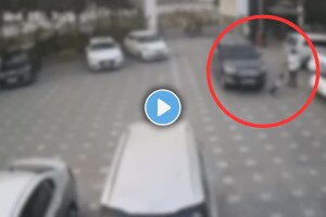 Car Crushed Child CCTV Footage Viral: