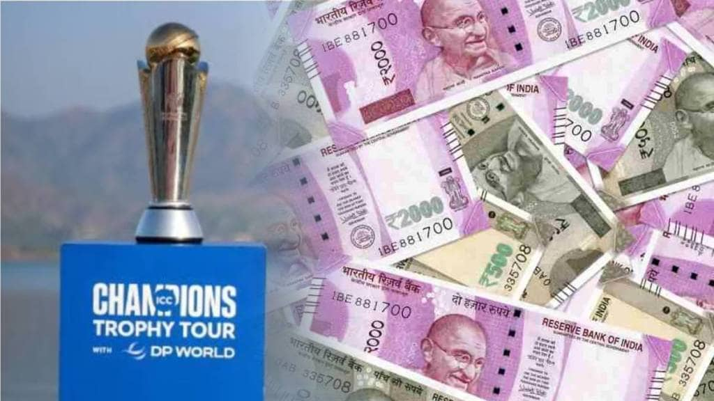 ICC Champions Trophy 2025 Prize Money Announcement in Marathi