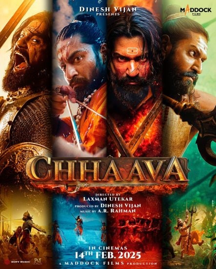 Chhaava worldwide Box Office Collection 1