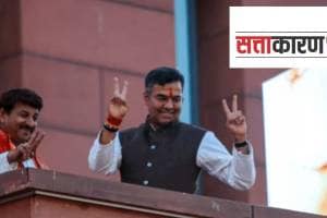 According to different party sources, Parvesh Verma who defeated Arvind Kejriwal in the New Delhi seat and BJP Lok Sabha MP Manoj Tiwari are among the list of potential CM names. (Express photo by Praveen Khanna)