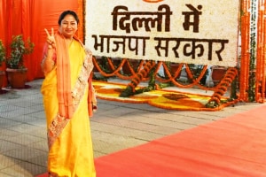 Delhi New Chief Minister Rekha Gupta Oath Ceremony Live Updates