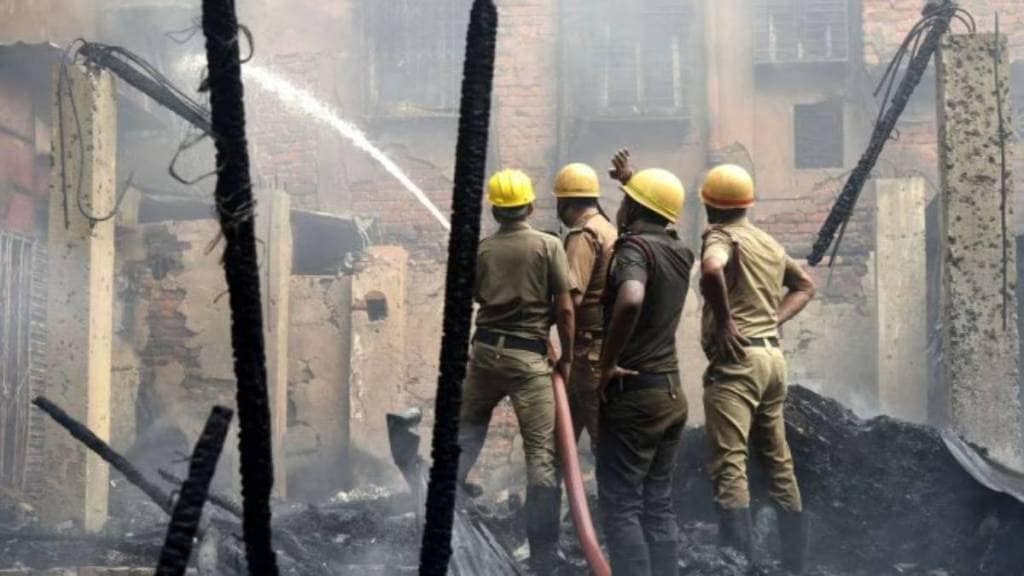 Mumbai Jogeshwari Oshiwara Furniture Market Fire