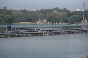 world-class musical fountain in Futala Lake is gathering dust