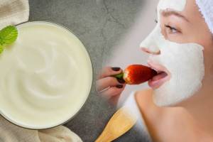 How To Make Curd Face pack for dry skin