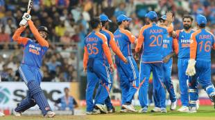 India Beat England by 150 Runs in 5th T20I Abhishek Sharma Century Mohammed Shami 3 Wickets