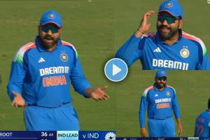 Rohit Sharma Angry on Harshit Rana For Overthrow for Four Runs Video Viral