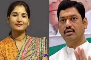 Karuna and Dhananjay Munde