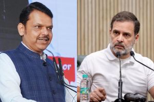 Devendra Fadnavis reply to Rahul Gandhi