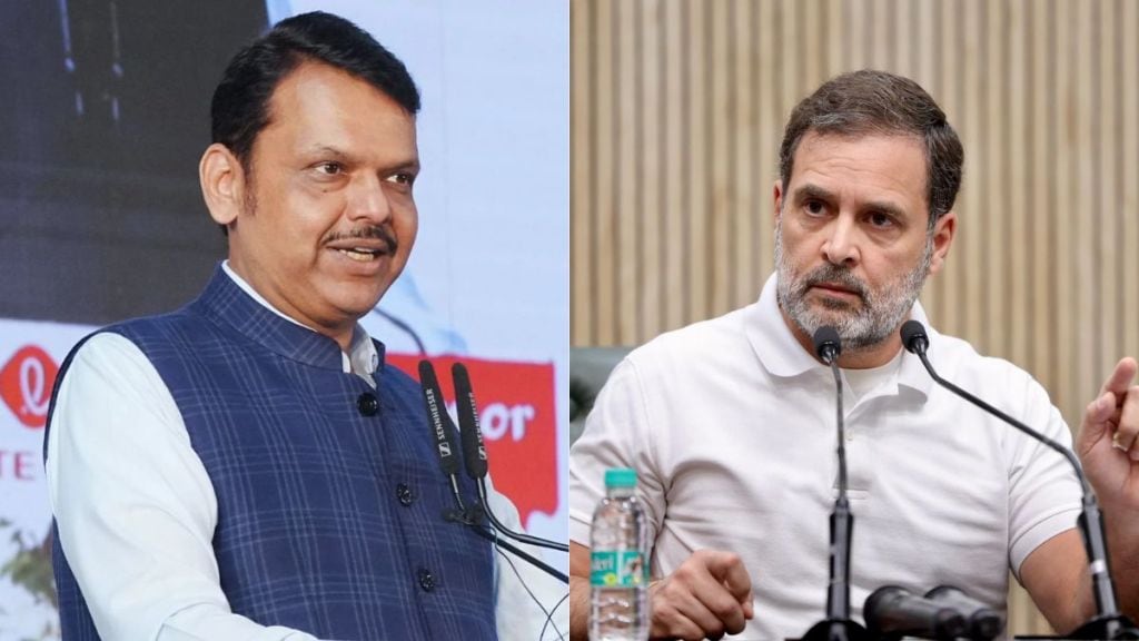 Devendra Fadnavis reply to Rahul Gandhi