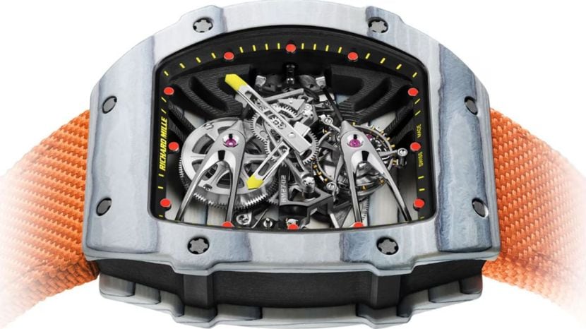 Richard Mille RM 27-02 CA FQ Tourbillon Rafael Nadal Skeleton Dial 