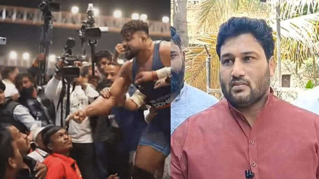 Maharashtra kesari 2024 Wrestler Chandrahar Patil Supported Shivraj Rakshe Actions and Blames Umpire Decision