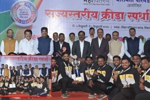 Pune-Baramati team performs strongly in Mahavitaran State Sports Championship