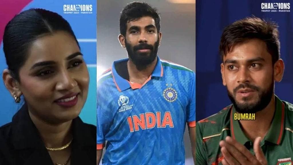 Mehidy Hasan Miraz On Jasprit Bumrah Sanjana Ganesan