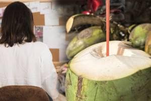 Mumbai woman received nice advice from a coconut seller