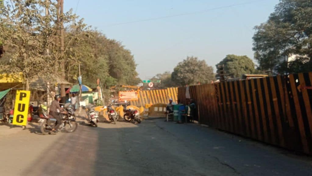 Citizens face dilemma in Giripeth both roads closed simultaneously