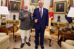 "Donald Trump accuses Joe Biden's government of trying to influence India's election and elect someone other than Narendra Modi."