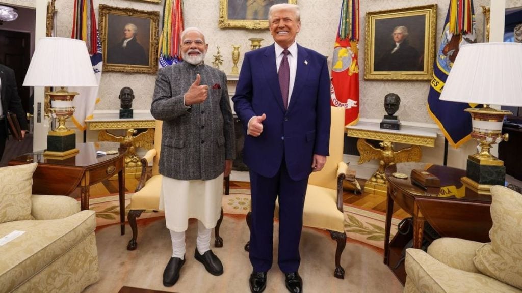 "Donald Trump accuses Joe Biden's government of trying to influence India's election and elect someone other than Narendra Modi."