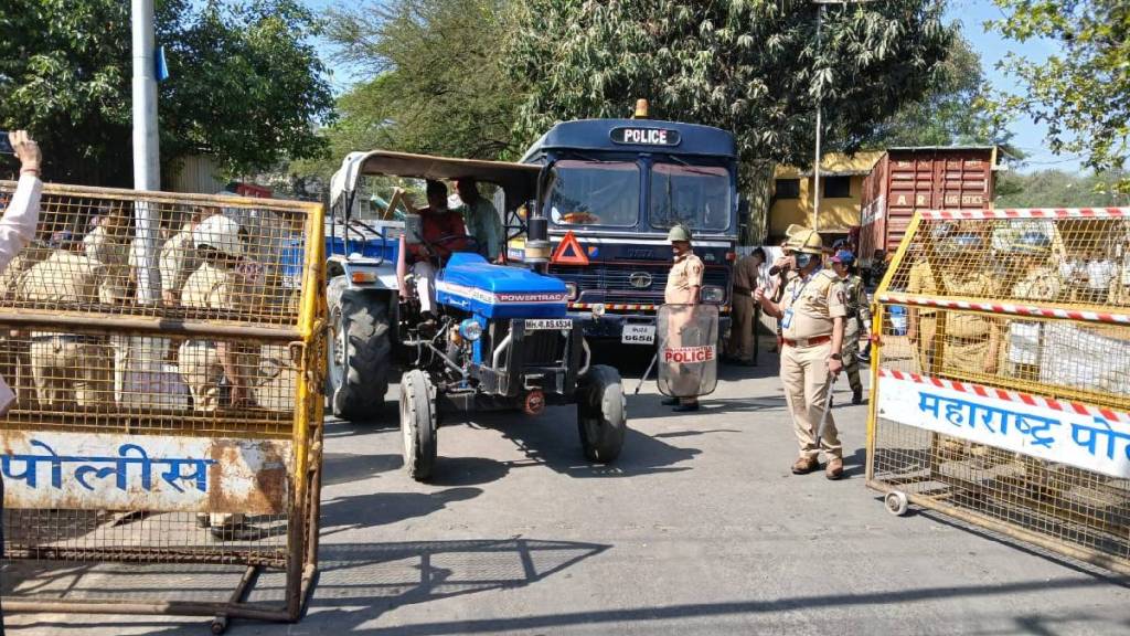 Nashik city Demolition unauthorized religious place started heavy police deployed security