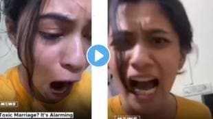 Shocking video The girl is crying because of her father-in-law's harassment video goes viral on social media