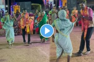 Grandmas amazing dance on marathi song Gangoo Tarunya Tujh Befam video goes viral