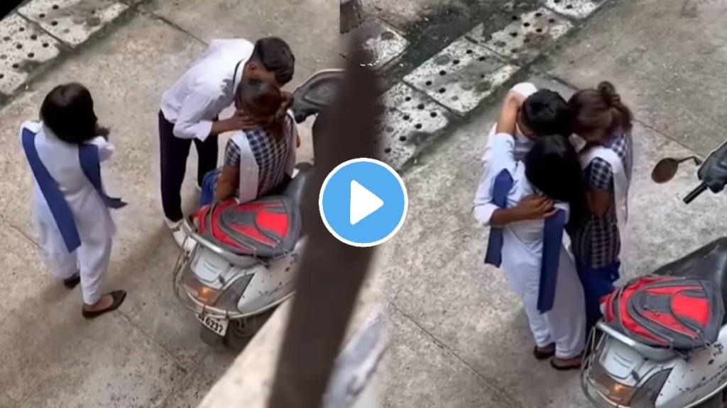 Shocking video Man Threw Water On A Couple Who Were Romancing Under The Building Funny Video