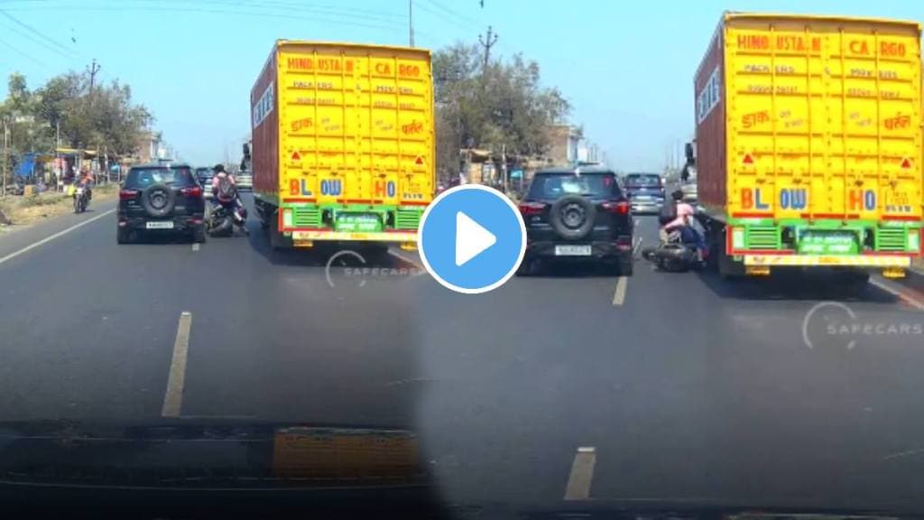 Three Men Fell Under A Moving Truck While Performing A Stunt On A Bike shocking Accident Video