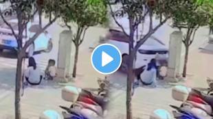 Car took reverse leads to little boy accident mother get panik shocking accident video viral