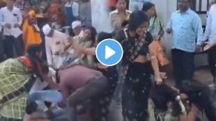 Shocking video Mother-In-Law, Daughter-In-Law, And Relatives Clash Outside Court In Wild Freestyle Fight