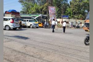 150 traffic police deployed on alternate roads to avoid traffic jams on Shilpata road