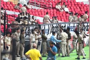 Police will use five drones to monitor first odi match between England and India at Jamtha Stadium