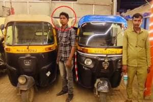 real rickshaw puller had to pay fine after rickshaw puller put fake number on his rickshaw