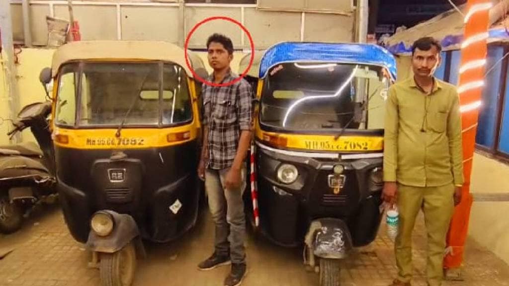 real rickshaw puller had to pay fine after rickshaw puller put fake number on his rickshaw