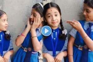 Beautiful acting of students on the song