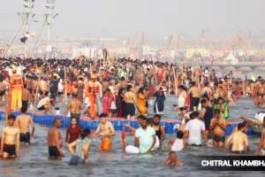 people, bath, Kumbh Mela, Ganga , river Ganga,