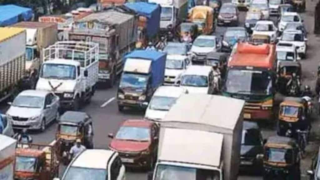 Mumbai Traffic, Vehicle Congestion ,