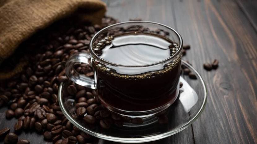 Drinking black coffee is beneficial for liver health